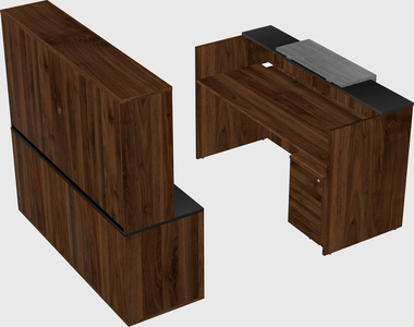 Modular reception desk