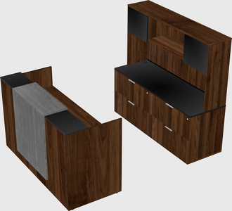 Modular reception desk