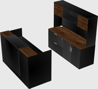 Modular reception desk