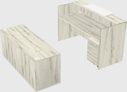 Modular reception desk