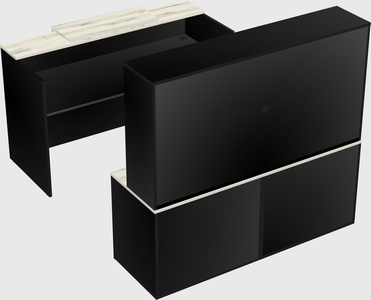 Modular reception desk