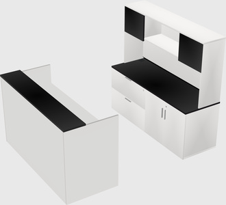 Modular reception desk