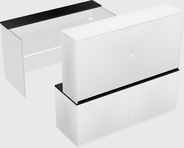Modular reception desk