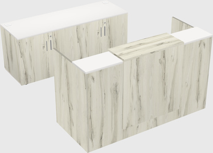 Modular reception desk