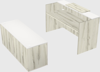Modular reception desk
