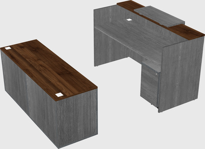 Modular reception desk