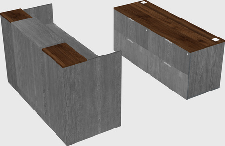 Modular reception desk
