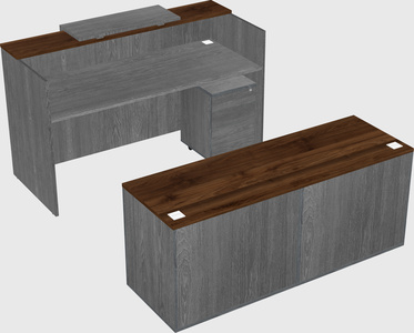 Modular reception desk