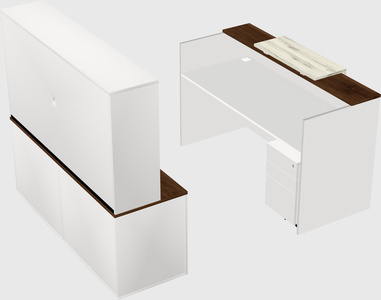 Modular reception desk