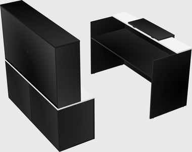Modular reception desk