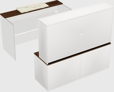 Modular reception desk
