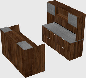 Modular reception desk