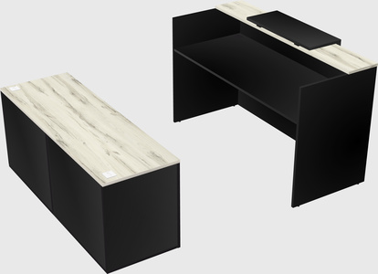 Modular reception desk