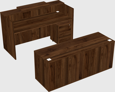 Modular reception desk