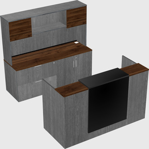Modular reception desk