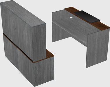 Modular reception desk
