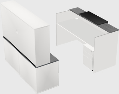 Modular reception desk