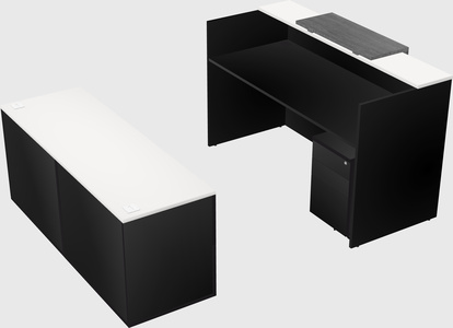 Modular reception desk