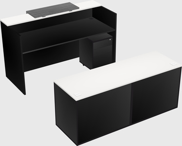 Modular reception desk