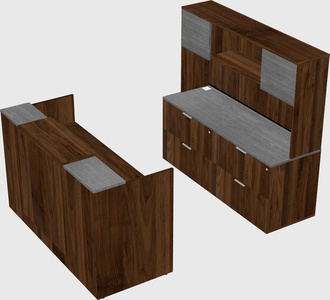 Modular reception desk
