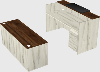 Modular reception desk