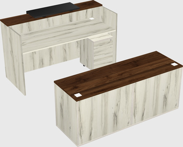 Modular reception desk