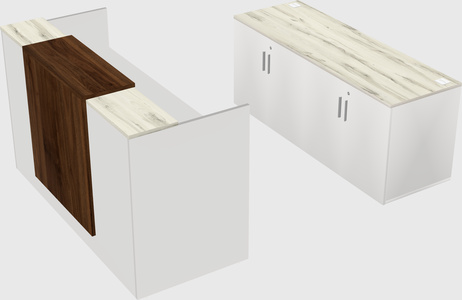 Modular reception desk