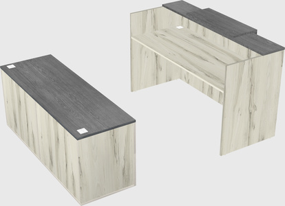 Modular reception desk