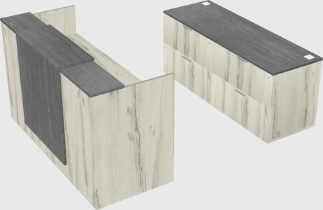 Modular reception desk