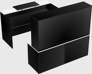 Modular reception desk