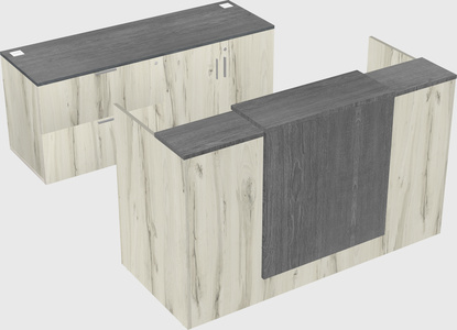 Modular reception desk