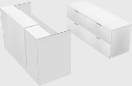 Modular reception desk