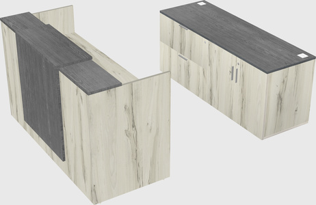 Modular reception desk