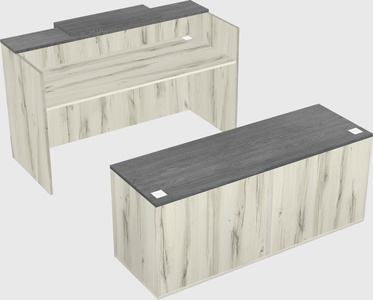 Modular reception desk