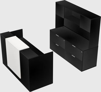 Modular reception desk