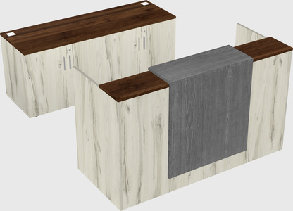 Modular reception desk