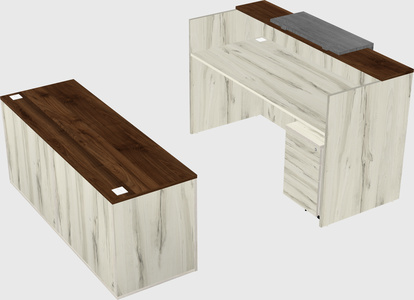 Modular reception desk
