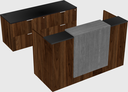 Modular reception desk