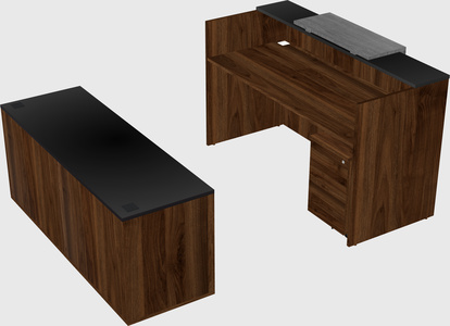 Modular reception desk