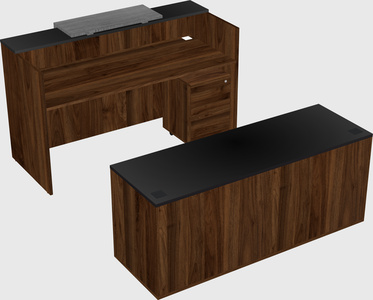 Modular reception desk