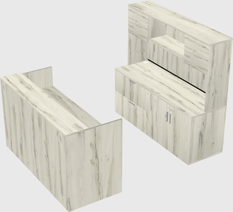 Modular reception desk