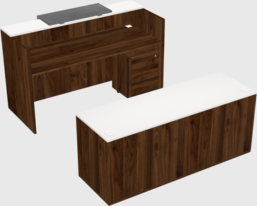 Modular reception desk