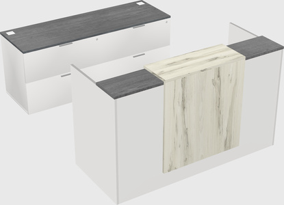 Modular reception desk