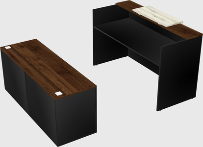 Modular reception desk