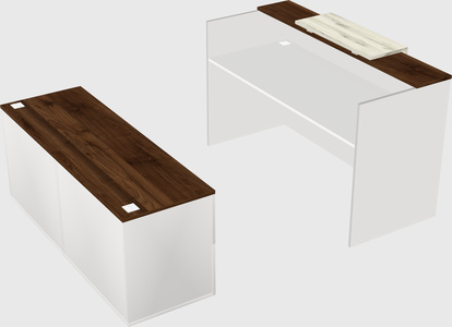 Modular reception desk