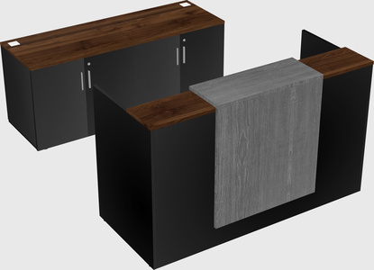 Modular reception desk