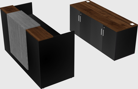 Modular reception desk