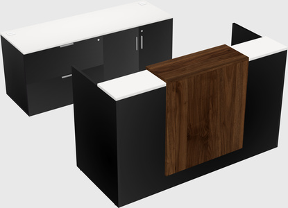 Modular reception desk
