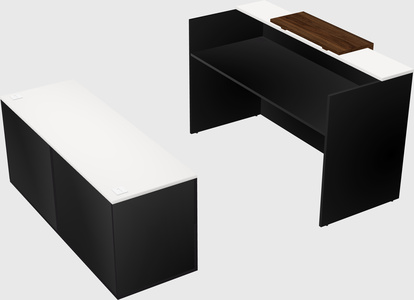 Modular reception desk