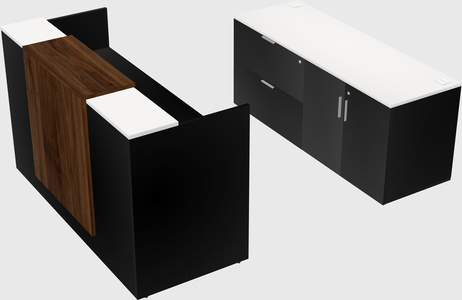 Modular reception desk